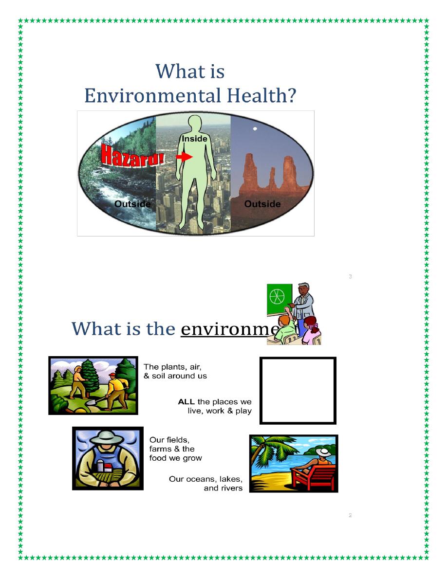 9.Environmental Health Pdf - د. محمد - Muhadharaty