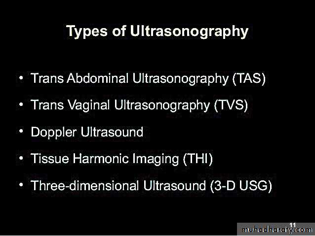 Ultrasound in Obestatric pptx - د.زهراء - Muhadharaty